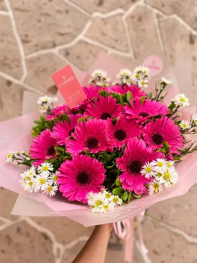 Ramo de 12 Gerberas 