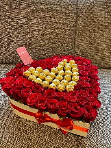 Corazón de Rosas